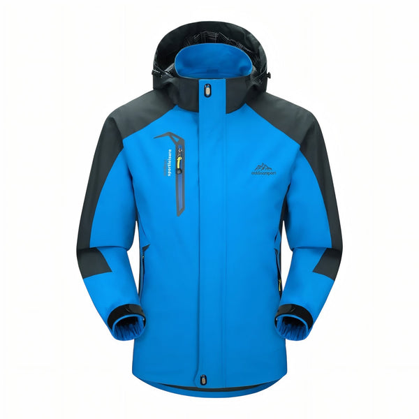 Men's Waterproof Hiking Jacket Breathable Windproof Outdoor Shell