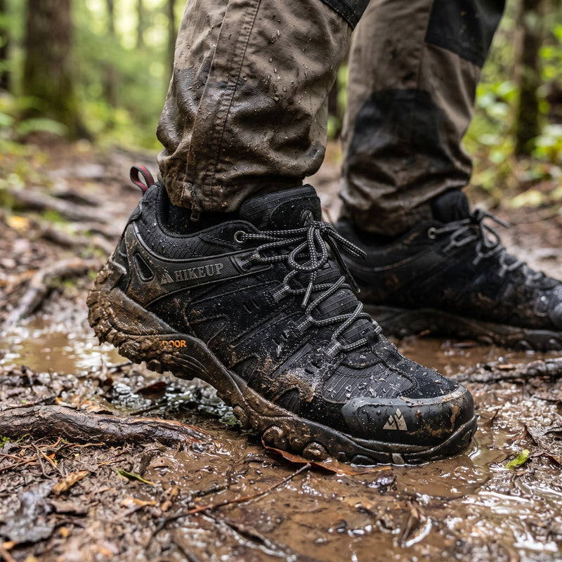 Men’s Waterproof Hiking Shoes Breathable Cushioned Mountain Trekking, product photo 5