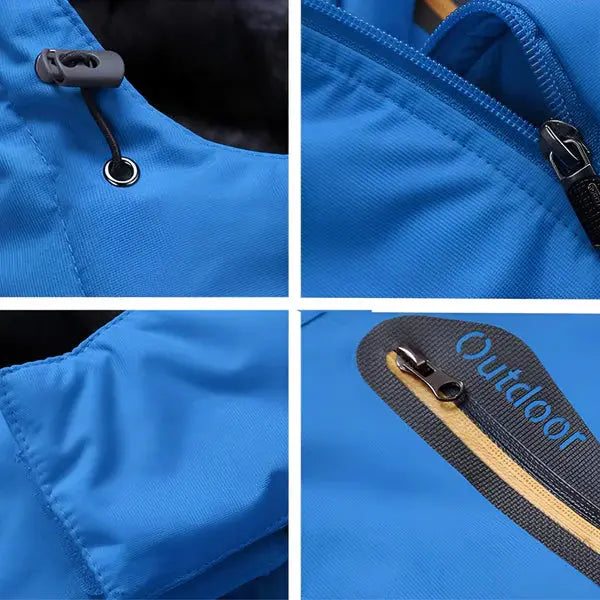 Men’s Waterproof Windproof Winter Jacket Insulated Outdoor Coat – product view 8 | Great Lakes Outdoor