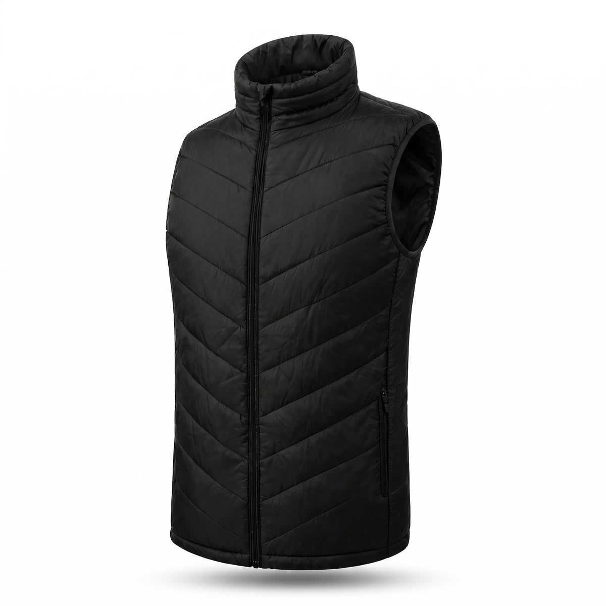 Men's USB Heated Vest 28 Heating Zones Quilted Winter Body Warmer, product photo 1