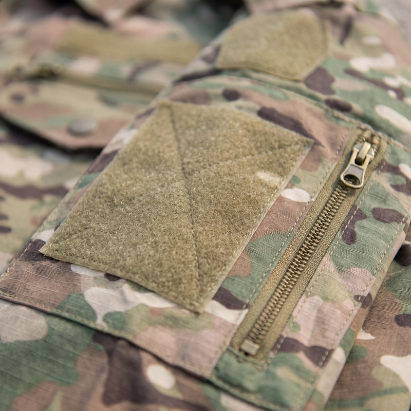 Military Uniform Set Shirt And Pants CP Camo Polyester Spandex, product photo 4