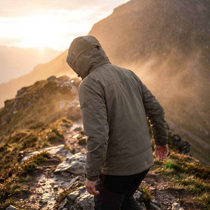 Mountain Hiking Jacket Waterproof Windproof Unisex Outdoor Shell, product photo 3