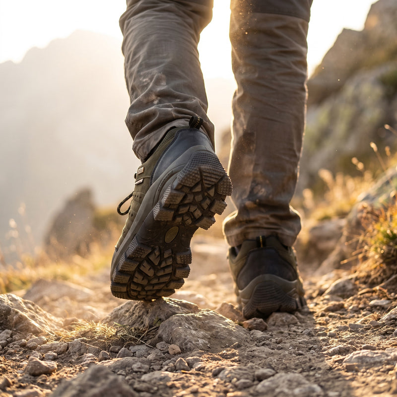 Mountain Hiking Shoes Waterproof Non Slip Cushioned Toe Guard Trail, product photo 3