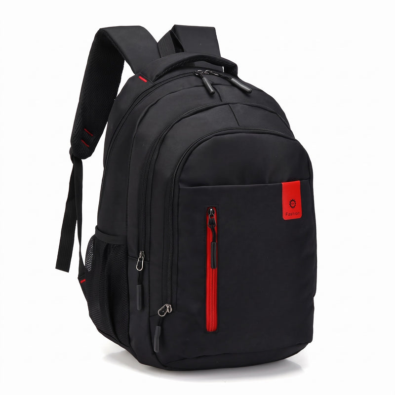 Nylon Laptop Backpack Quilted Sleeve Large Capacity Travel Daypack, product photo 9