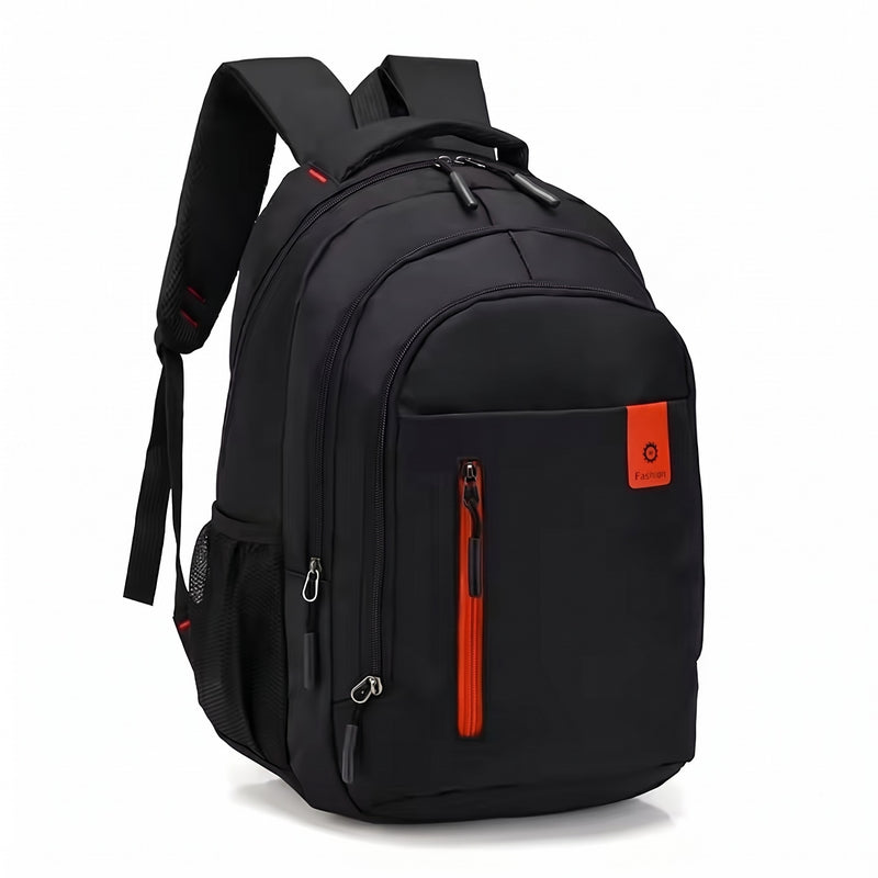 Nylon Laptop Backpack Quilted Sleeve Large Capacity Travel Daypack, product photo 10