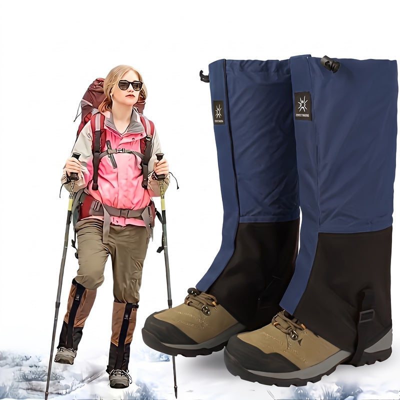 Outdoor Leg Gaiters Breathable Adjustable Polyester Shin Guards, product photo 6
