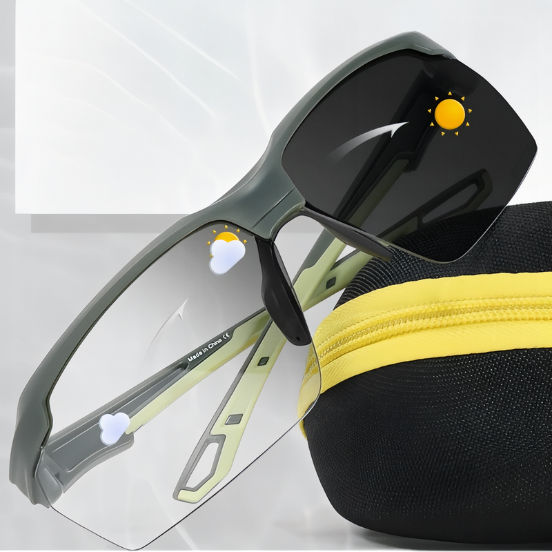 Photochromic Hiking Sunglasses Lightweight UV400 Trail Riding Eyewear – product view 14 | Great Lakes Outdoor