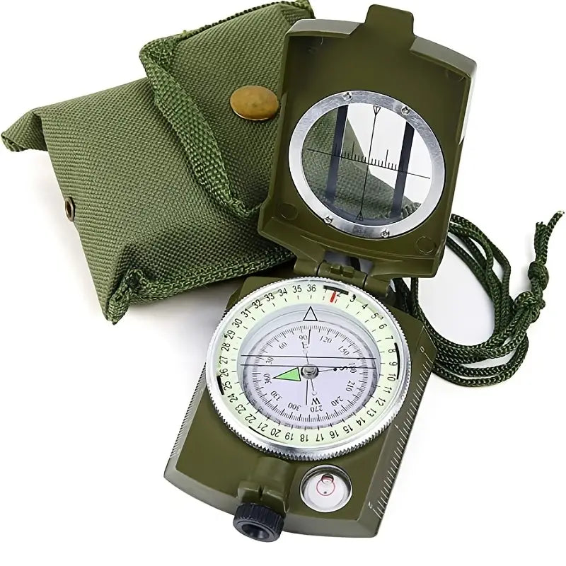 Professional Compass Military Folding Waterproof Outdoor Survival Compass – product view 1 | Great Lakes Outdoor