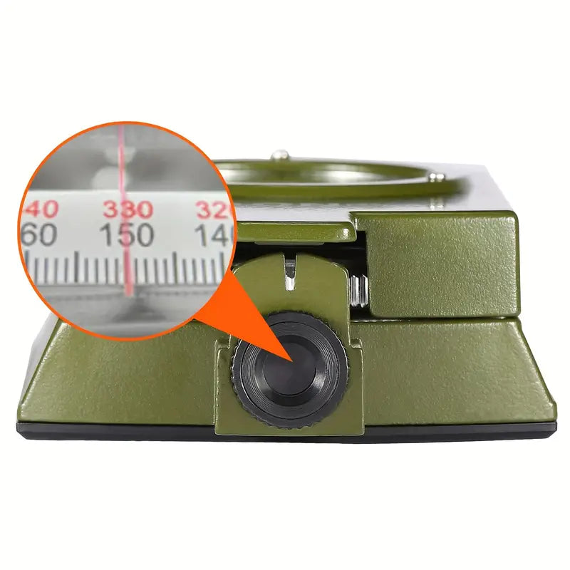 Professional Compass Military Folding Waterproof Outdoor Survival Compass – product view 5 | Great Lakes Outdoor