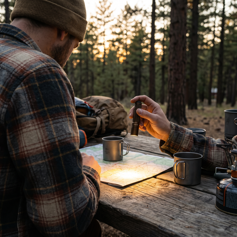 Rechargeable Compact Flashlight – 160 Lumen – product view 2 | Great Lakes Outdoor