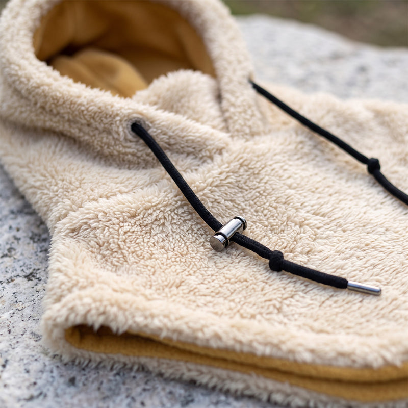Sherpa Hood Balaclava Polar Fleece Ski Mask Extended Neck Warmer, product photo 4