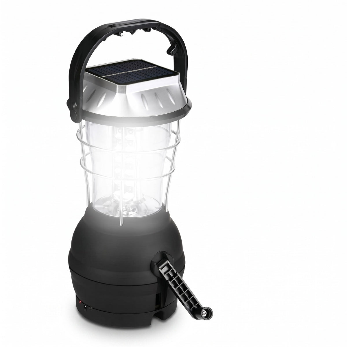 Solar Camping Lantern Hand Crank 36 LED 3 Mode Emergency Light, product photo 1