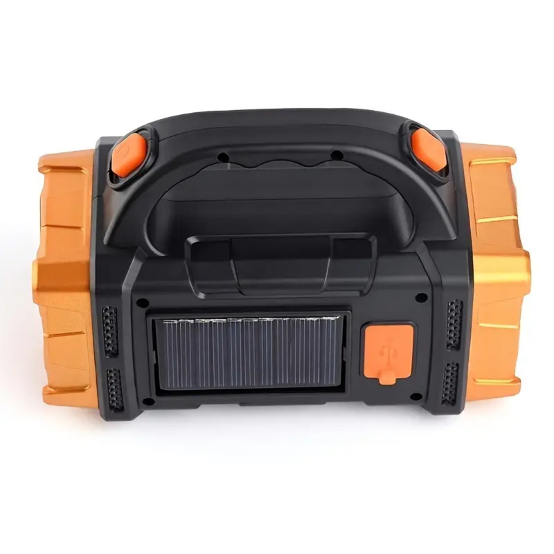 Solar Emergency Flashlight Power Bank Waterproof LED Camping Light – product view 4 | Great Lakes Outdoor