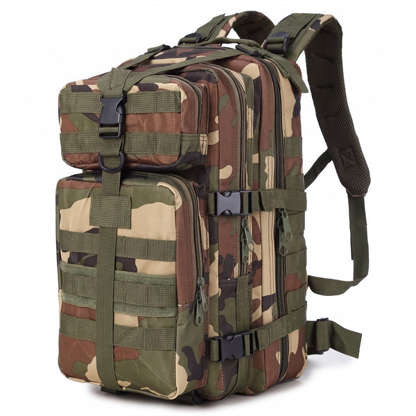 Tactical Backpack 35L MOLLE Military Nylon 5 Pocket Assault Pack