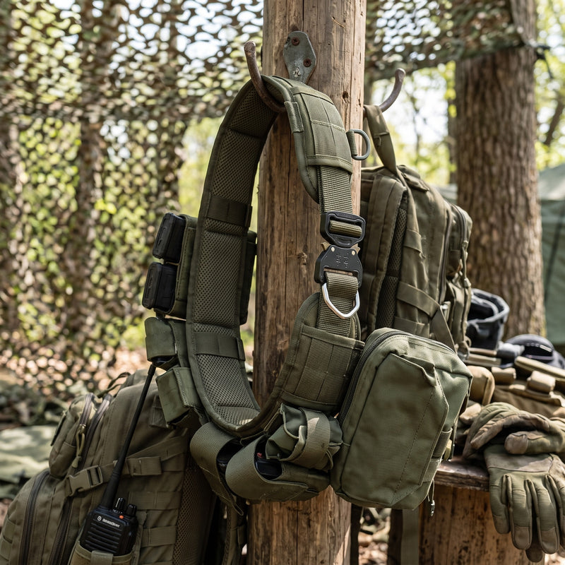 Tactical MOLLE Duty Belt Cobra Quick Release Buckle 600D Nylon, product photo 5