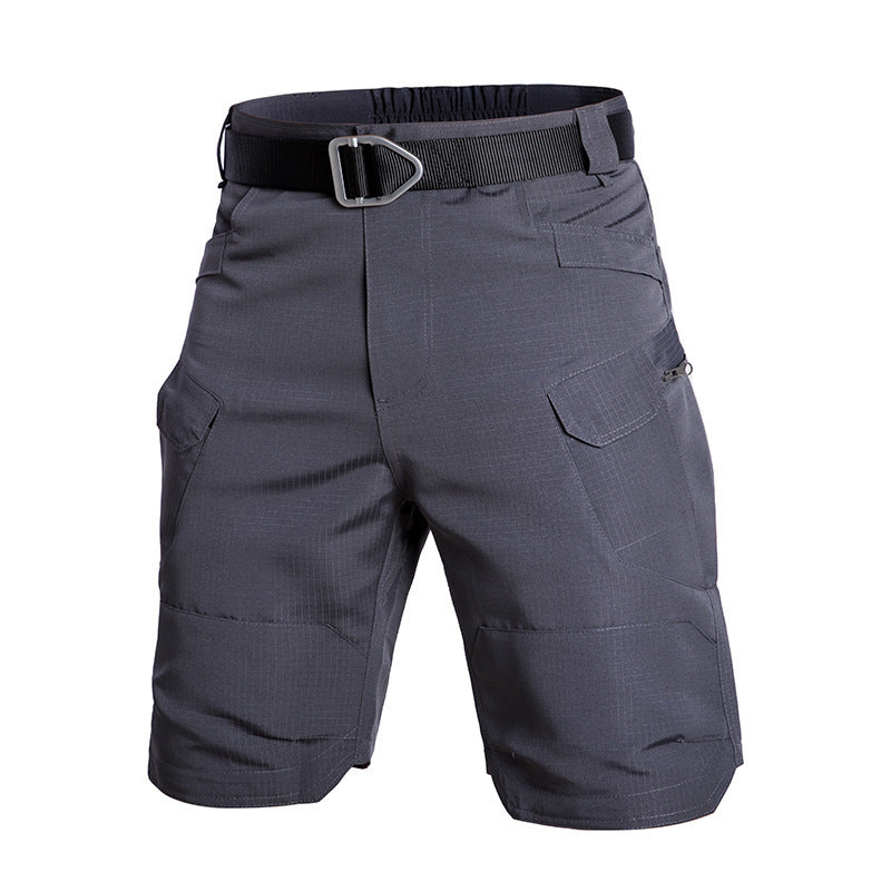 TactixGuard Pro Waterproof Tactical Shorts in Grey