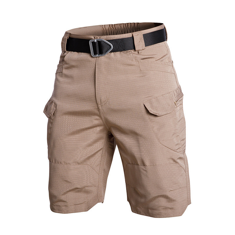TactixGuard Pro Waterproof Tactical Shorts in Khaki