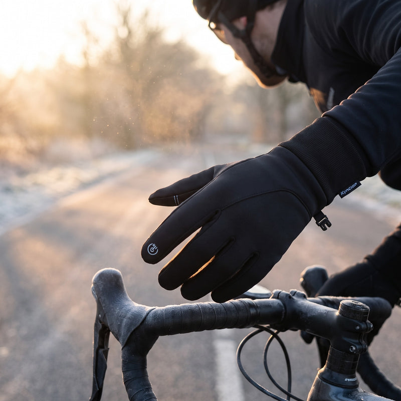 Thermal Sport Gloves Winter Running Cycling Unisex Cold Weather Mitts, product photo 3