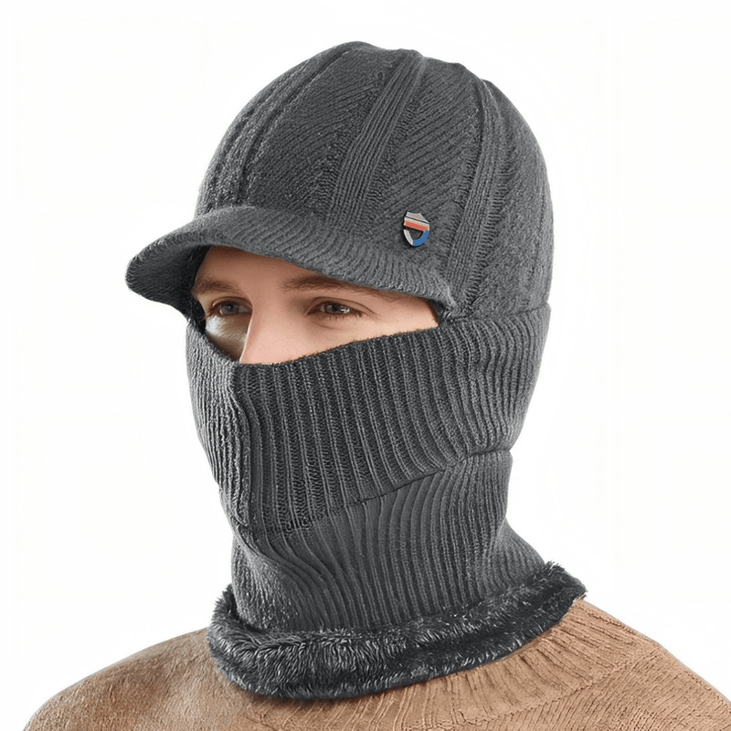 Thermal Winter Balaclava Face Mask with Integrated Visor – product view 12 | Great Lakes Outdoor