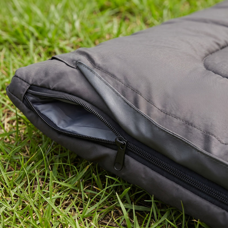 Three Season Sleeping Bag Opens Flat as a Camping Blanket, product photo 4
