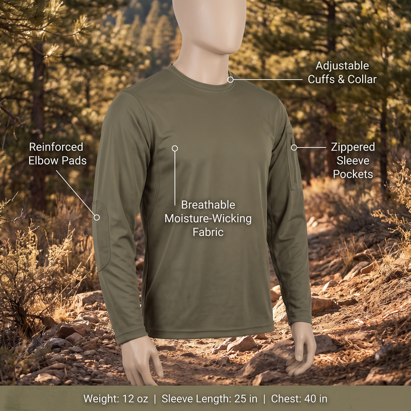 Thunder Gear Tactical Combat Shirt – product view 3 | Great Lakes Outdoor