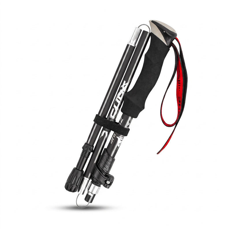 Trekking Poles Foldable Aluminum Shock Absorbing Adjustable Hiking, product photo 6