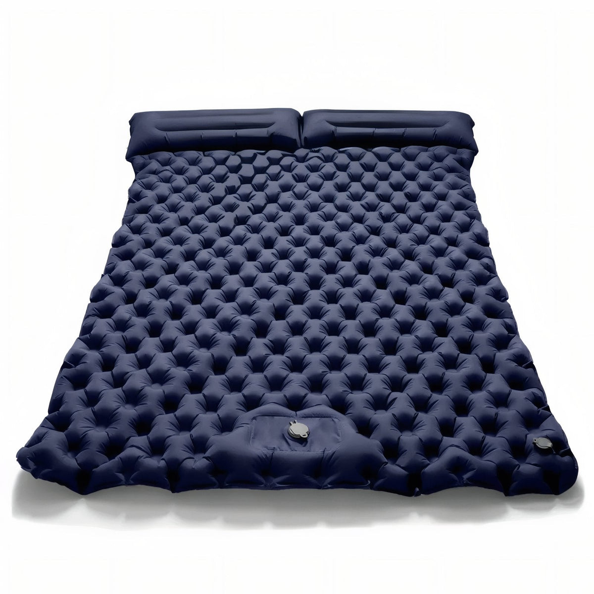 Two-Person Inflatable Sleeping Pad Camping Mat with Built-In Pillows – product view 1 | Great Lakes Outdoor