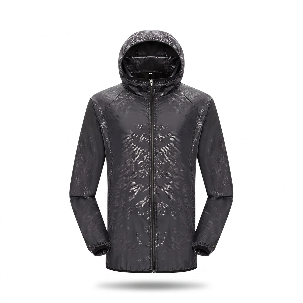 Ultralight Rain Jacket Unisex UPF 40 Hooded Water Repellent Shell, product photo 1