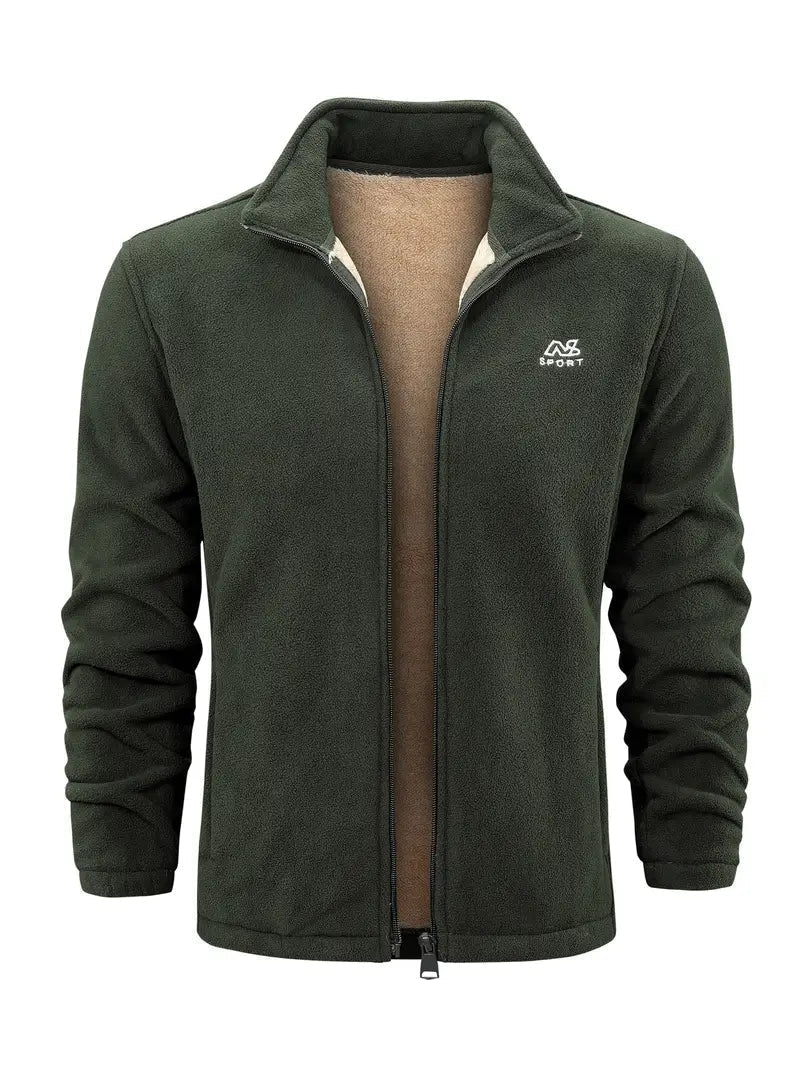 Unisex Fleece Vest Lined Warm Outdoor Hiking Sleeveless Jacket – product view 1 | Great Lakes Outdoor