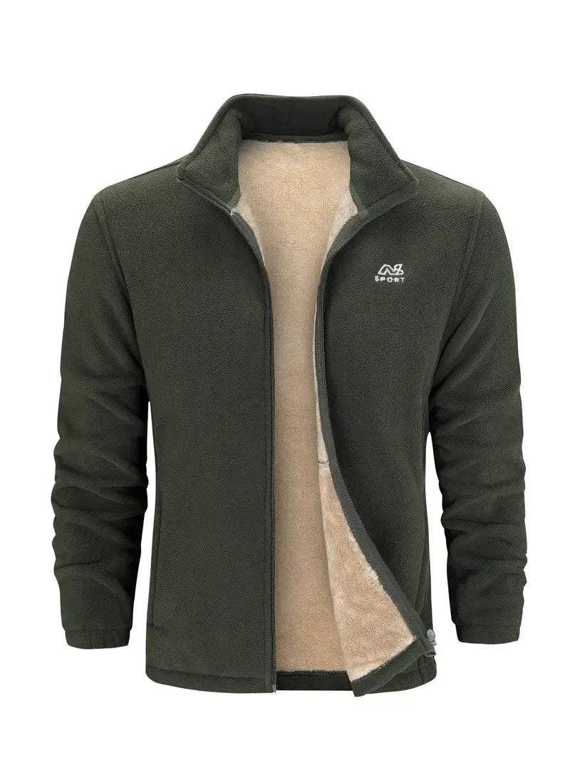 Unisex Fleece Vest Lined Warm Outdoor Hiking Sleeveless Jacket – product view 8 | Great Lakes Outdoor