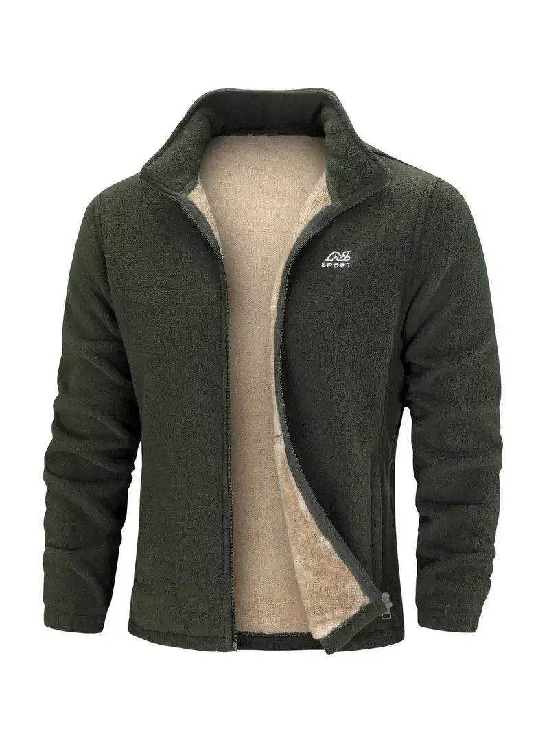 Unisex Fleece Vest Lined Warm Outdoor Hiking Sleeveless Jacket – product view 9 | Great Lakes Outdoor