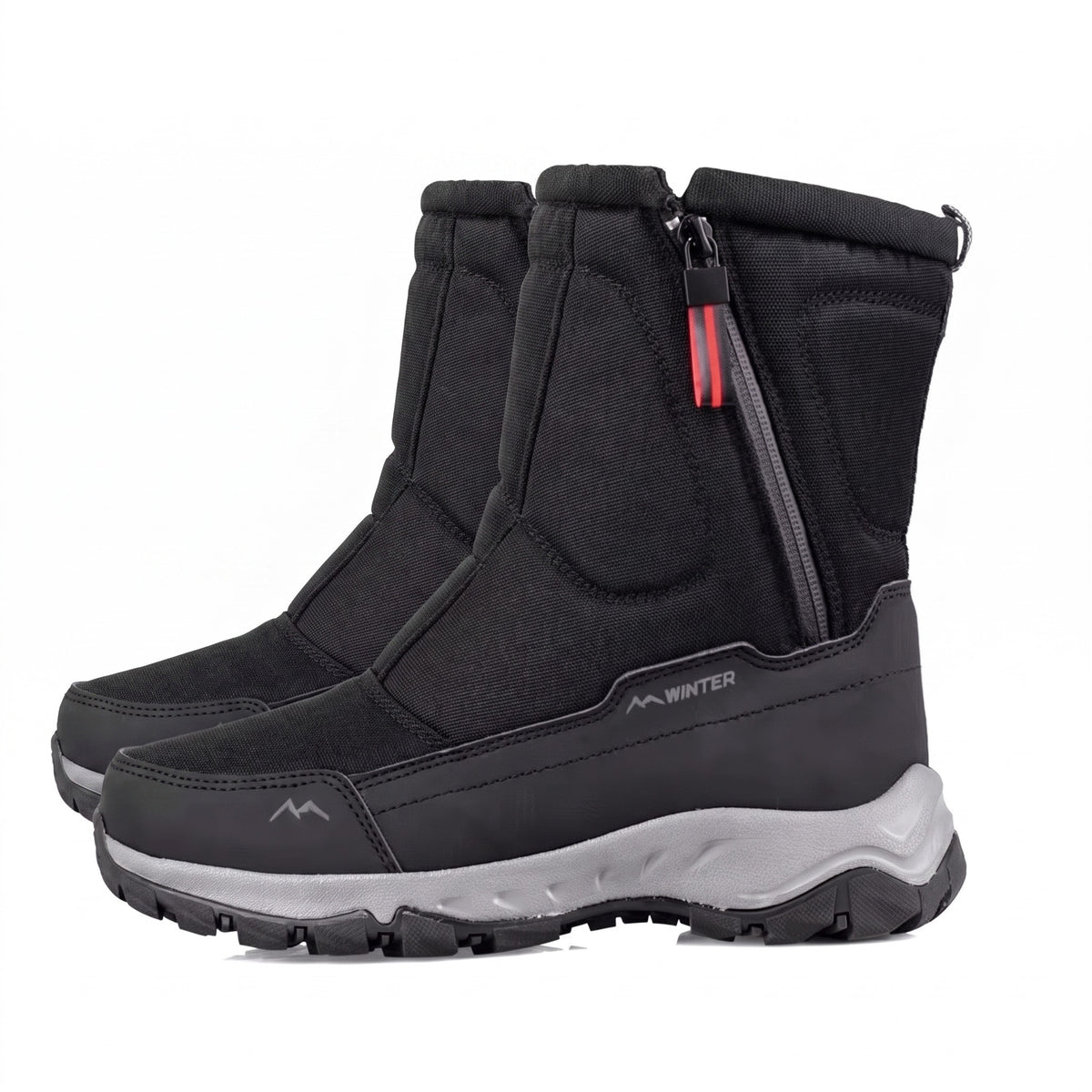 Unisex Winter Boots Thermal Lined Waterproof Snow Hiking Footwear, product photo 1