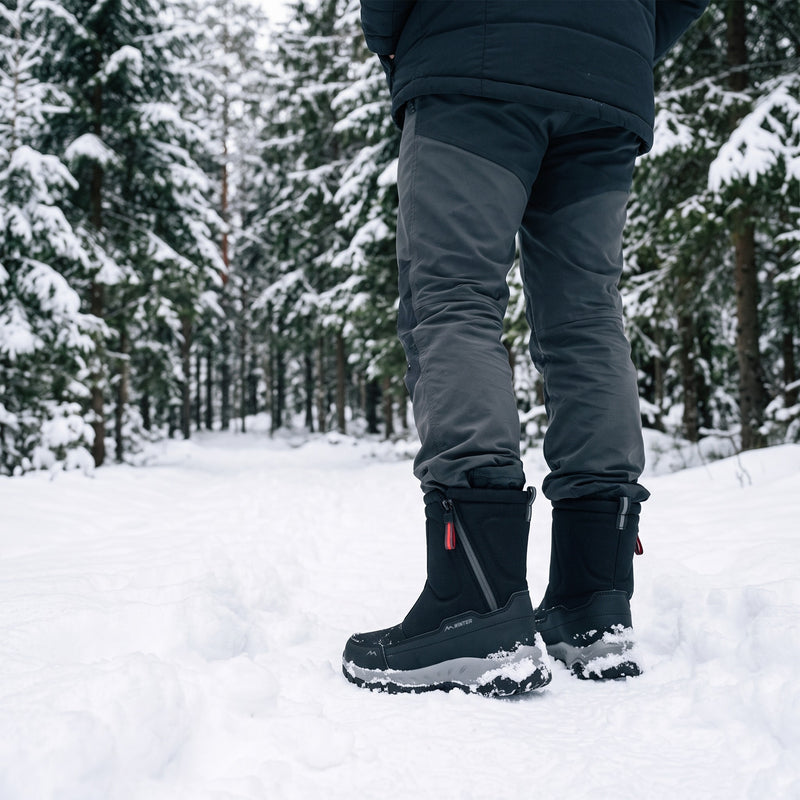 Unisex Winter Boots Thermal Lined Waterproof Snow Hiking Footwear, product photo 5