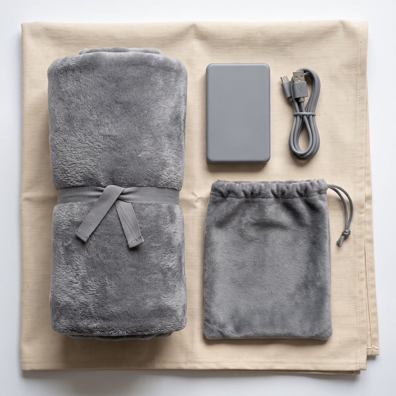 USB Heated Sleeping Bag Pad 5 Heat Levels 10 Hour Timer Bed Warmer, product photo 6