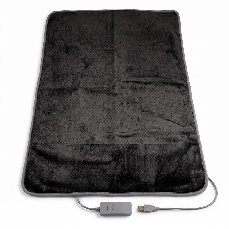 USB Heated Sleeping Bag Pad 5 Heat Levels 10 Hour Timer Bed Warmer, product photo 7