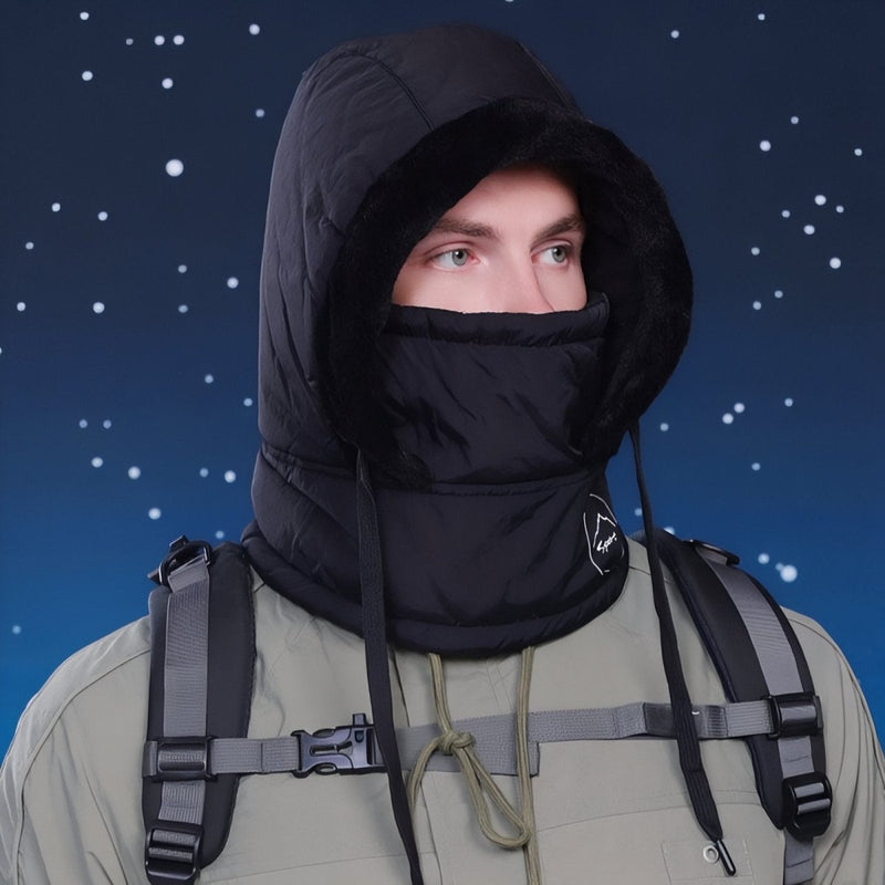 Water-Resistant Winter Balaclava Adjustable Thermal Cold Weather Hood – product view 5 | Great Lakes Outdoor