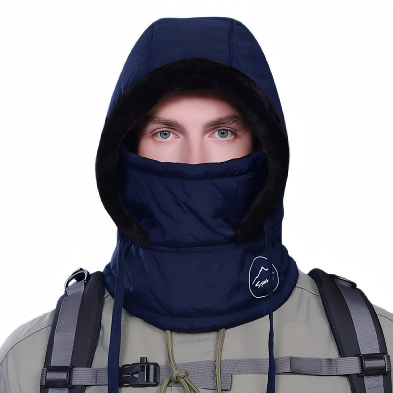 Water-Resistant Winter Balaclava Adjustable Thermal Cold Weather Hood – product view 10 | Great Lakes Outdoor