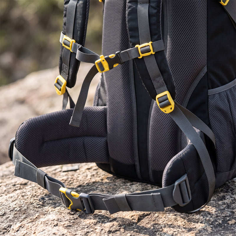 Waterproof Hiking Backpack 50L Lightweight Trekking Pack Rain Cover, product photo 4