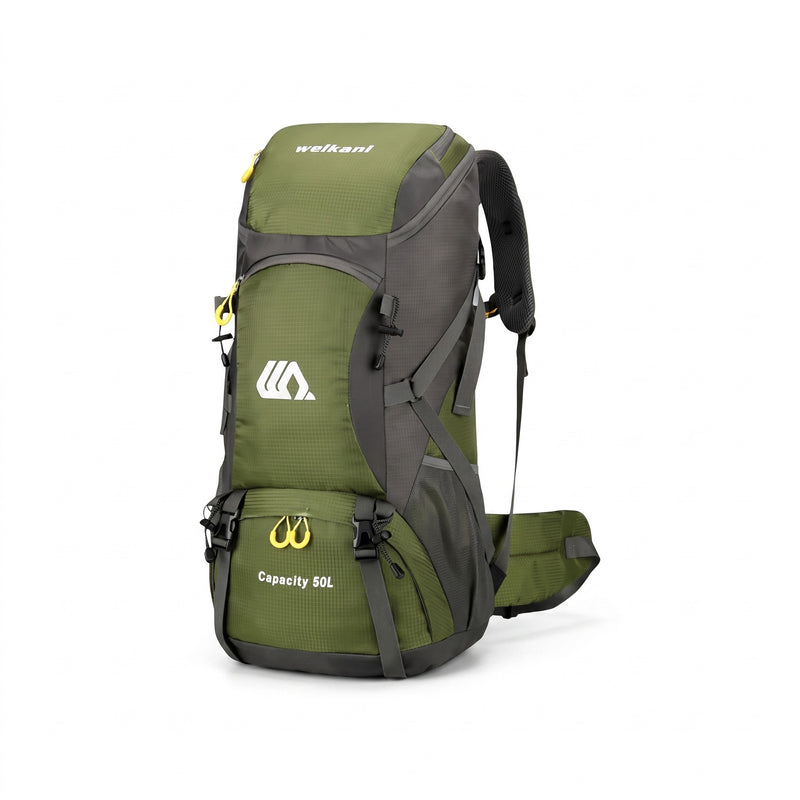 Waterproof Hiking Backpack 50L Lightweight Trekking Pack Rain Cover, product photo 6