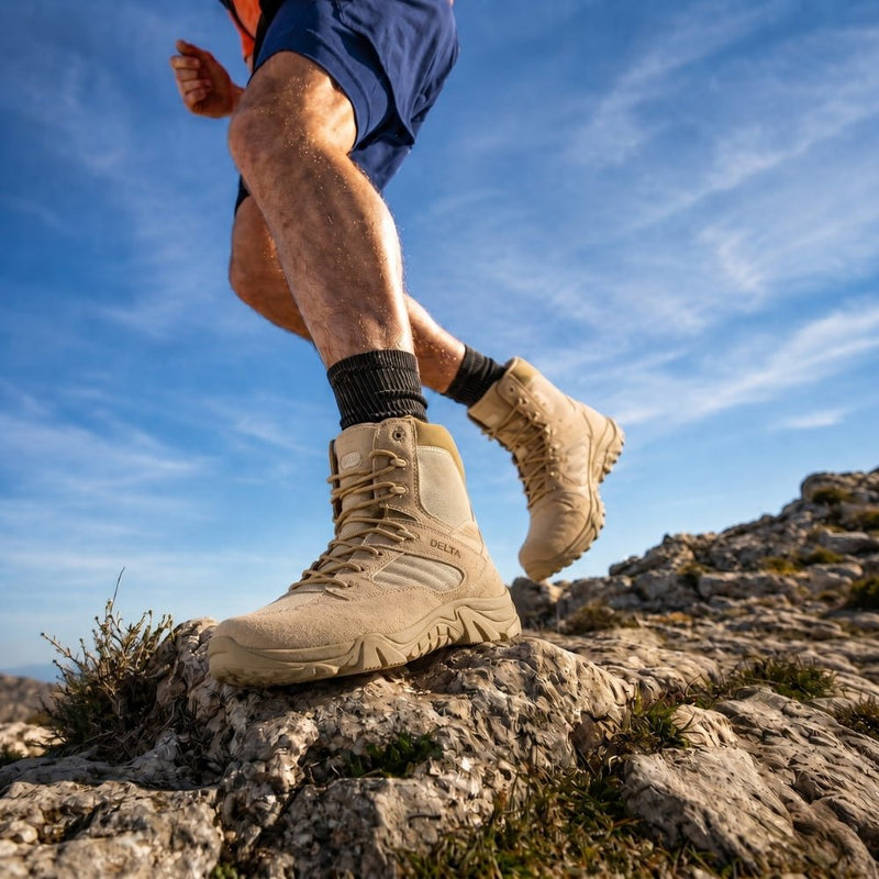 Waterproof Tactical Shoes Lightweight Slip Resistant Hiking Boots – product view 8 | Great Lakes Outdoor
