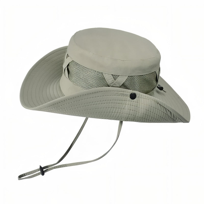 Wide Brim Hiking Hat Ventilated Sun Protection Trail Cap – product view 18 | Great Lakes Outdoor