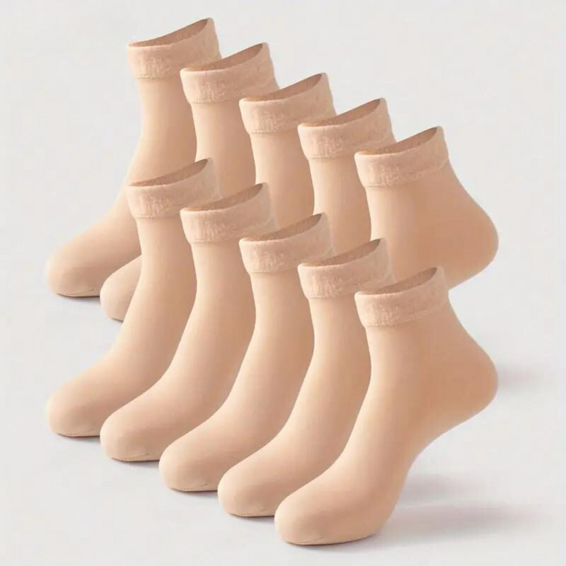 Winter Socks 10 Pairs Thick Thermal Lined Warm Cotton Socks – product view 2 | Great Lakes Outdoor