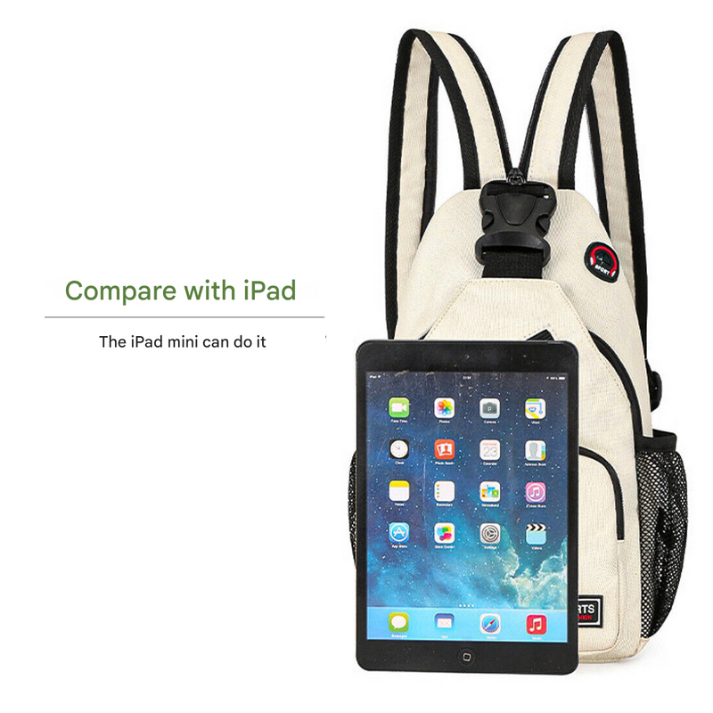 Women’s Crossbody Bag Outdoor Canvas Travel Shoulder Sling Bag – product view 9 | Great Lakes Outdoor