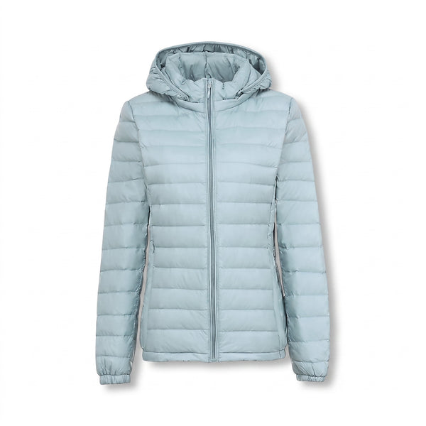 Women’s Down Puffer Jacket 90% White Duck Down Warm Winter Parka