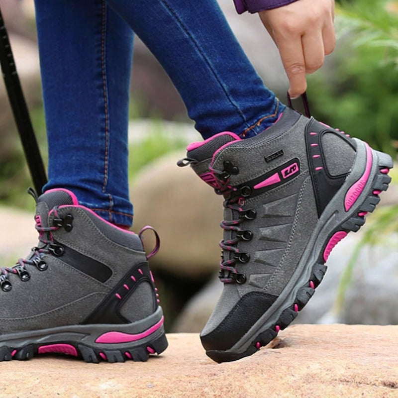 Women's Hiking Shoes Lightweight Mountain Trekking Trail Footwear – product view 3 | Great Lakes Outdoor