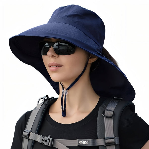 Women's Hiking Sun Hat Wide Brim Neck Protection Cap