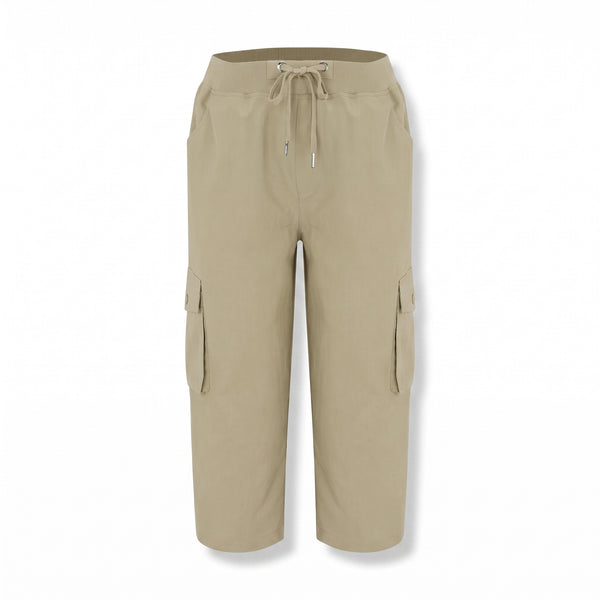 Women’s Lightweight Hiking Pants Stretch Elastic Waist Wide Leg