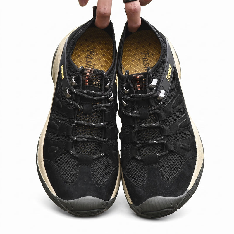 Women’s Lightweight Hiking Shoes Durable Lace Up Trail Walking, product photo 6