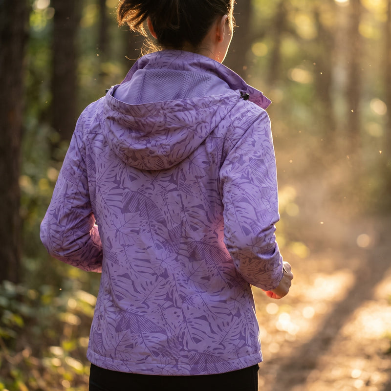 Women's Outdoor Sport Jacket Detachable Hood Single Layer Zip, product photo 3
