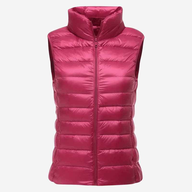 Women's Packable Down Vest Lightweight Warm Outdoor Layer – product view 2 | Great Lakes Outdoor